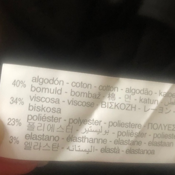 NWT  ZARA BLACK TROUSERS. BOYS  SIZE 13-14 - Picture 7 of 7